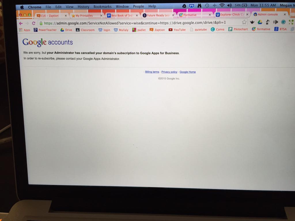 Google Account Deleted